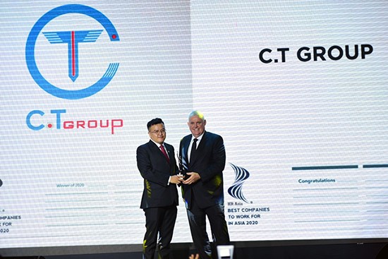 Tập đoàn C.T Group được vinh danh “Nơi làm việc tốt nhất châu Á” - ảnh 1
