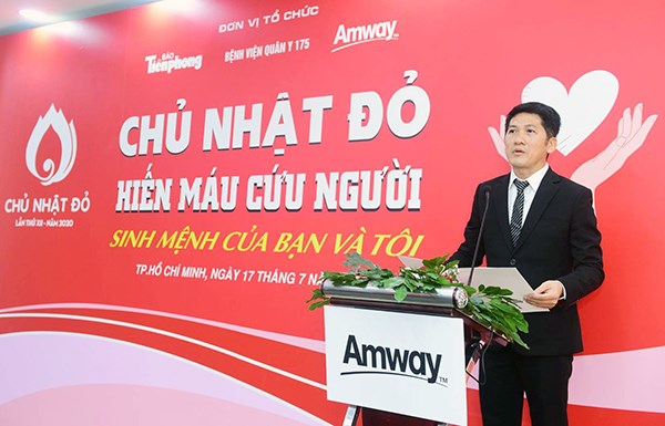 Amway Việt Nam nỗ lực đóng góp 1.000 đơn vị máu hỗ trợ các đơn vị y tế - ảnh 1