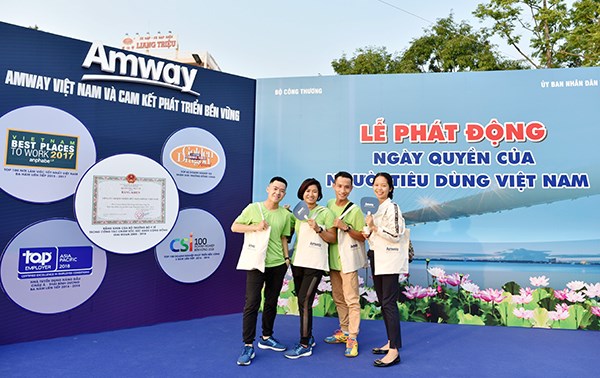 Amway Việt Nam hành động vì quyền lợi người tiêu dùng - ảnh 1