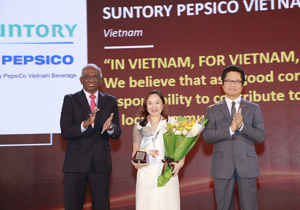 Suntory PepsiCo nhận giải thưởng nhân sự uy tín châu Á - ảnh 1