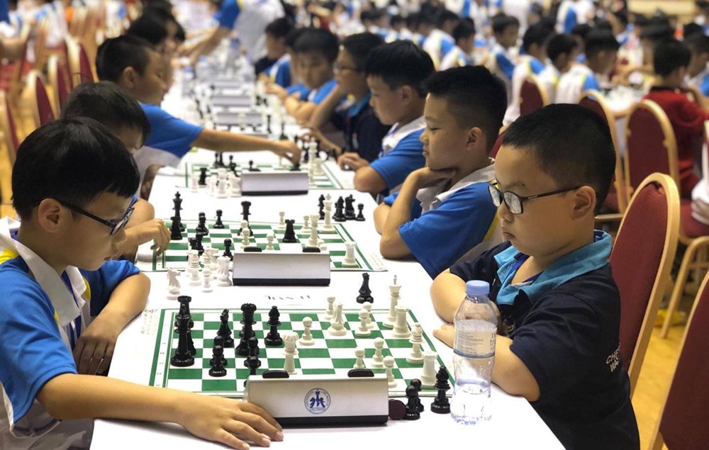 Hơn 1.200 kỳ thủ tham dự Giải cờ vua trẻ toàn quốc 2020 - ảnh 1