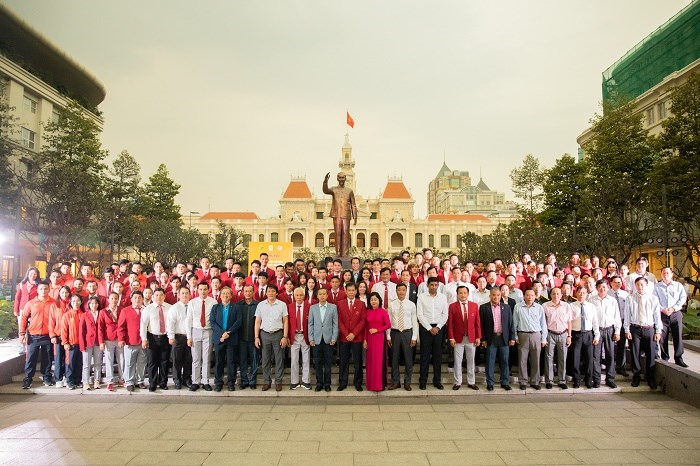 Đoàn Thể thao Việt Nam phía Nam họp mặt chuẩn bị dự SEA Games 30 - ảnh 1