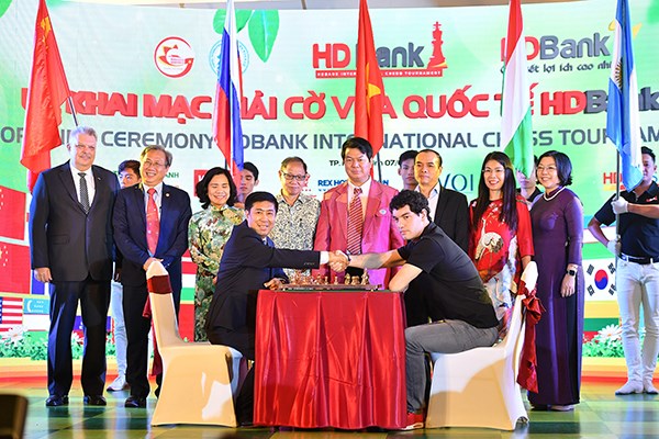 Khai mạc Giải cờ vua quốc tế HDBank lần 9: Trường Sơn chia điểm - ảnh 4