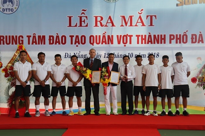Đà Nẵng: Thành lập Trung tâm đào tạo quần vợt đầu tiên - ảnh 2