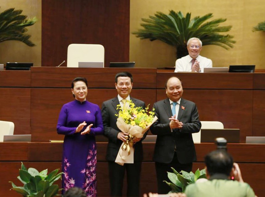 Ông Nguyễn Mạnh Hùng làm Bộ trưởng Bộ Thông tin và Truyền Thông - ảnh 1