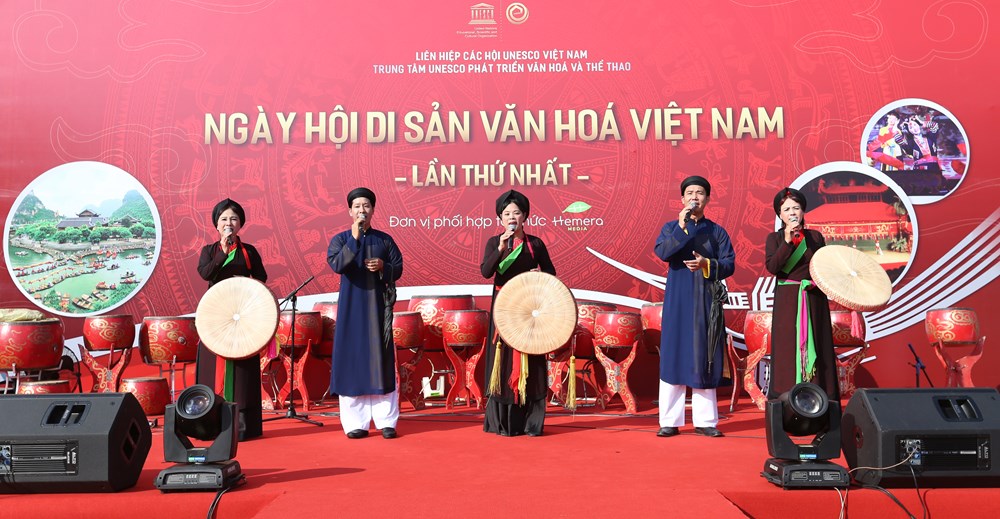 Hơn 10.000 lượt tham quan Ngày hội di sản văn hoá Việt Nam 2018 - ảnh 1