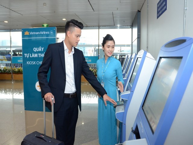 Thêm dịch vụ kiosk check-in tại hàng loạt sân bay nước ngoài - ảnh 1
