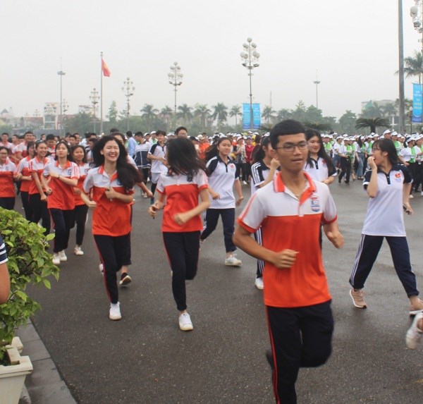 Nghệ An: Hơn 1.800 vận động viên tham gia Ngày chạy Olympic 2019 - ảnh 2