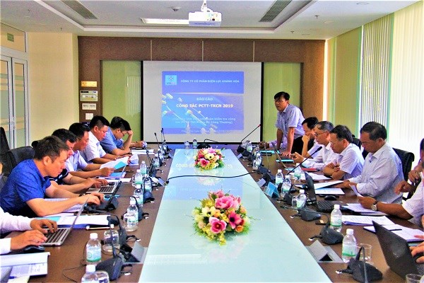 Bộ Công thương và EVN kiểm tra công tác PCTT&TKCN tại PC Khánh Hòa - ảnh 1