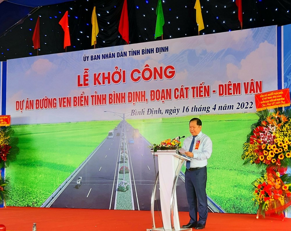 Bình Định: Khởi công tuyến đường ven biển với mức đầu tư hơn 2.674 tỉ đồng - ảnh 2