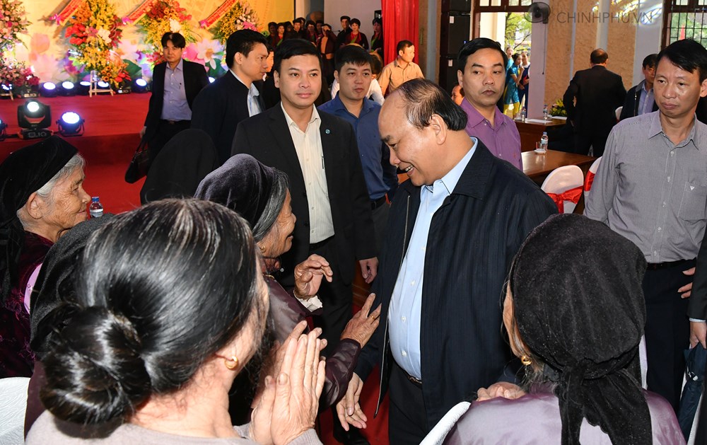Thủ tướng dự Ngày hội Đại đoàn kết toàn dân tộc tại Bắc Giang - ảnh 1