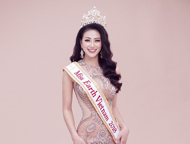Hoa hậu Trái đất Phương Khánh: Em phải thể hiện được vẻ đẹp trí tuệ của người con gái Việt Nam - ảnh 1