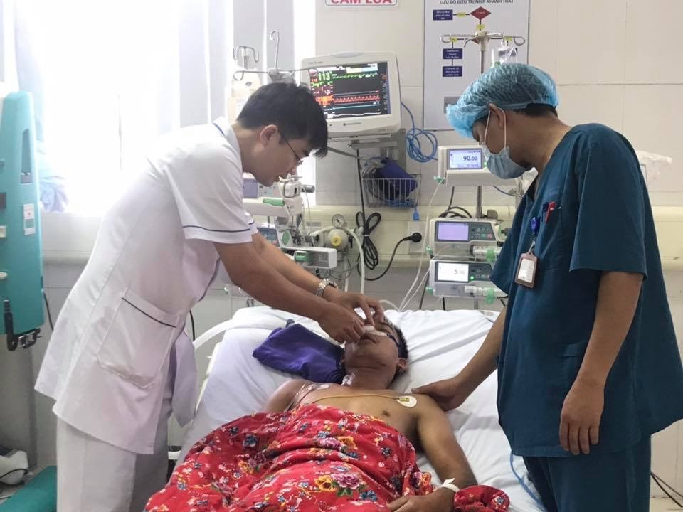 Quảng Ninh: Cứu sống bệnh nhân bị điện giật ngừng thở, ngừng tim - ảnh 1