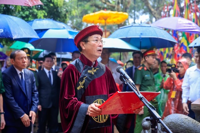 Thủ tướng Phạm Minh Chính dâng hương tưởng niệm các Vua Hùng - ảnh 3
