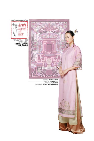 Ngắm những bộ áo dài đặc sắc tại chương trình “Áo dài – Di sản văn hoá Việt Nam” - Anh 4