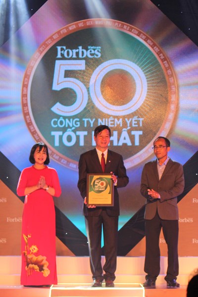Vinh danh 50 Công ty niêm yết tốt nhất Việt Nam 2020 do Tạp chí Forbes Việt Nam bình chọn - Anh 1