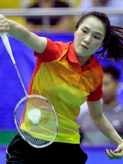 Giải cầu lông VĐTG 2022: Vũ Thị Trang, Thuỳ Linh khởi đầu thuận lợi - Anh 1