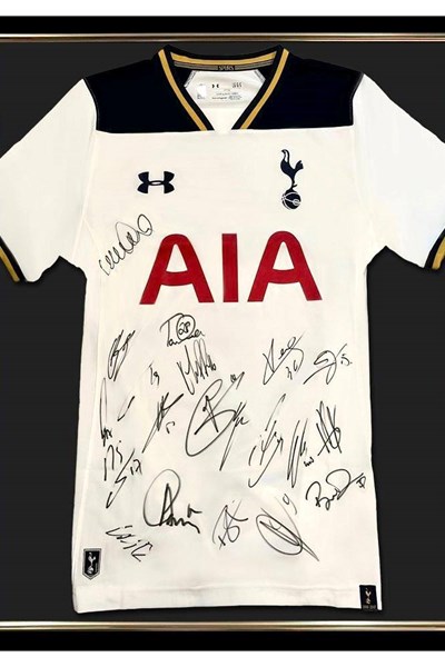 Áo đấu có chữ ký của các ngôi sao Tottenham được đấu giá, gây quỹ từ thiện tại Việt Nam - Anh 1