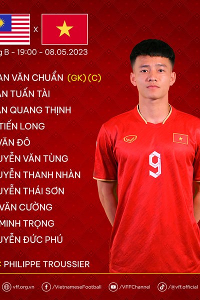 Thắng Malaysia, U22 Việt Nam vào bán kết SEA Games 32 - Anh 1