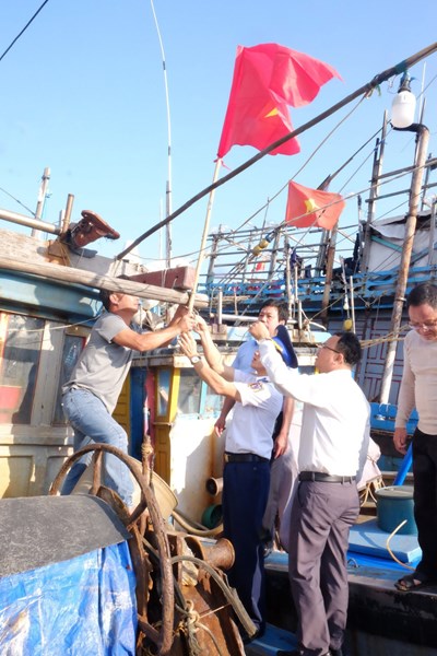Đà Nẵng:  Tăng cường kiểm soát chặt chẽ tại âu thuyền cảng cá Thọ Quang - Anh 1