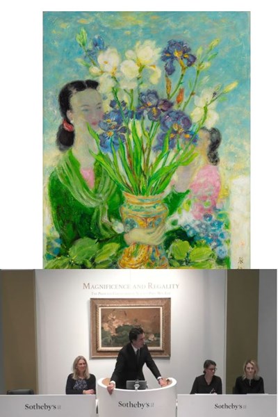 Lê Phổ, họa sĩ trang trí nội thất cho gia đình Hoàng thân Nguyễn Phúc Bửu Lộc - Anh 7