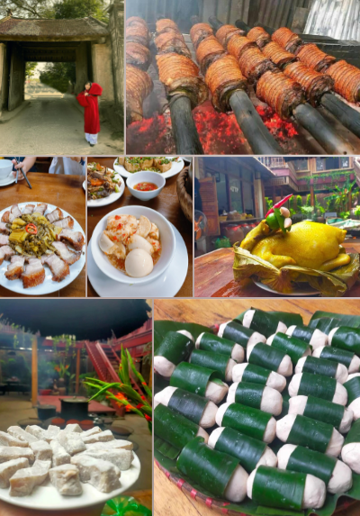 Trải nghiệm du lịch ẩm thực truyền thống Bắc Bộ ở làng cổ Đường Lâm - Anh 3