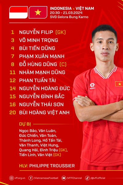 Tuyển Việt Nam thua tối thiểu Indonesia - Anh 1