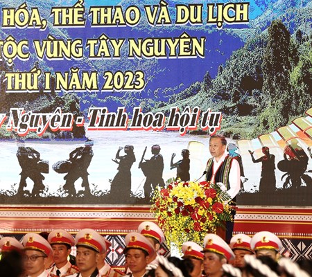 Ngày hội VHTTDL các dân tộc vùng Tây Nguyên lần thứ I năm 2023: Đồng bào đắm mình trong 