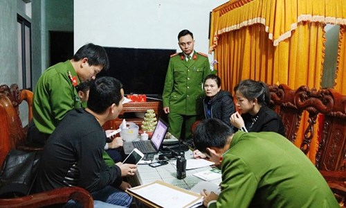 Xoá đường dây lô đề “khủng” trên địa bàn thành phố Hà Tĩnh - Anh 1