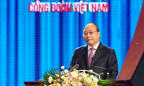 Phát biểu của Thủ tướng Nguyễn Xuân Phúc tại Lễ kỷ niệm 90 năm Ngày thành lập Công đoàn Việt - Anh 1