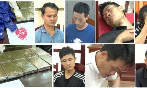 Thanh Hóa: Triệt phá đường dây vận chuyển chất ma túy với số lượng lớn từ Lào về Việt Nam - Anh 1