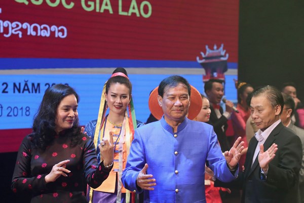 Khai mạc Tuần Văn hóa Lào tại Việt Nam 2018 - Anh 3