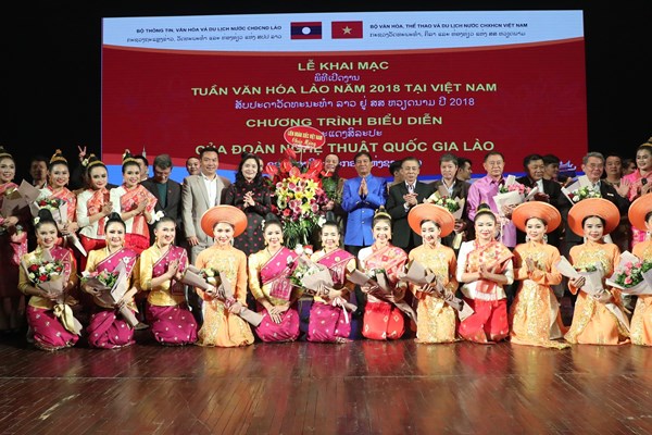 Khai mạc Tuần Văn hóa Lào tại Việt Nam 2018 - Anh 5