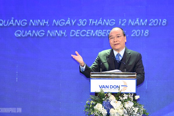 Thủ tướng dự Lễ khai trương 3 công trình hạ tầng lớn tại Quảng Ninh - Anh 1