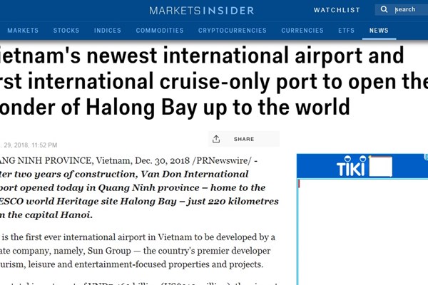 3 dự án giao thông trọng điểm đưa Quảng Ninh trở thành tâm điểm của báo chí quốc tế cuối tuần qua - Anh 1