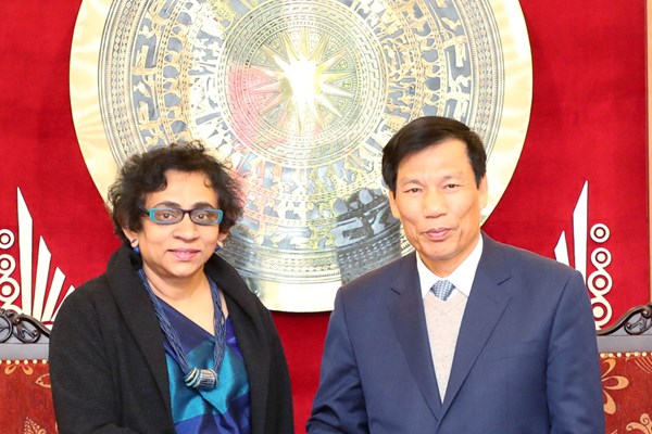 Bộ trưởng Nguyễn Ngọc Thiện tiếp Đại sứ Đặc mệnh toàn quyền Sri Lanka tại Việt Nam - Anh 1