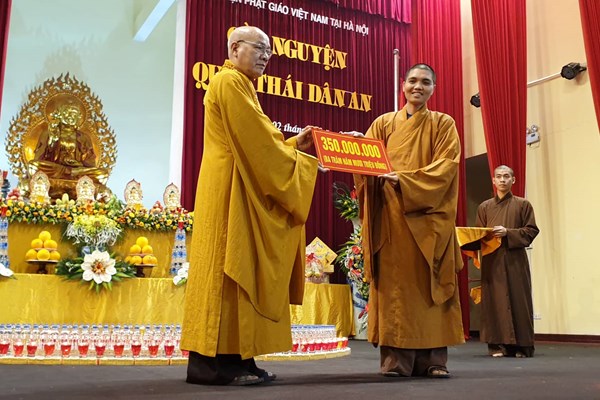 Học viện Phật giáo Việt Nam tổ chức Lễ cầu nguyện Quốc thái Dân an đầu xuân Kỷ Hợi - Anh 4