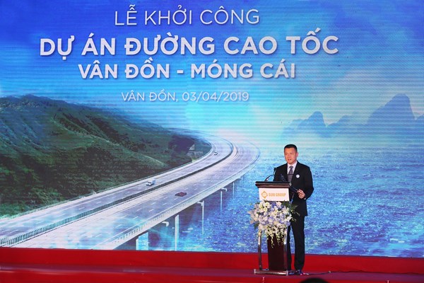 Dự án cao tốc Vân Đồn – Móng Cái dài nhất Quảng Ninh chính thức khởi công - Anh 5