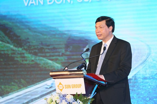Dự án cao tốc Vân Đồn – Móng Cái dài nhất Quảng Ninh chính thức khởi công - Anh 4