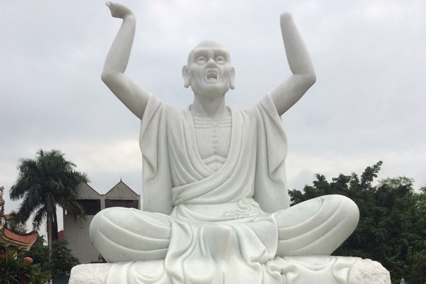 16 pho tượng La Hán bị phá tại chùa Vĩnh Thanh, TP Hà Nội: Cần nhanh chóng tìm ra động cơ - Anh 1