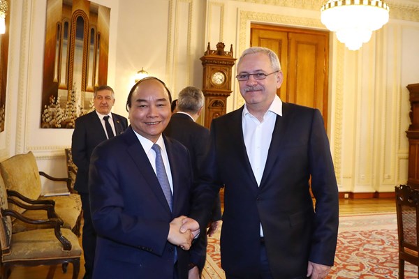 Thủ tướng Nguyễn Xuân Phúc hội kiến Chủ tịch Hạ viện Romania - Anh 1