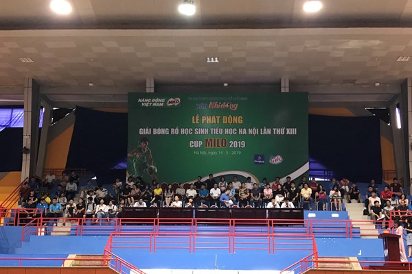 135 đội mạnh tham dự Giải bóng rổ học sinh tiểu học Hà Nội 2019 - Anh 1