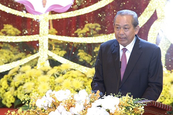 Bài phát biểu của Phó Thủ tướng thường trực Chính phủ Trương Hòa Bình tại Lễ bế mạc Đại lễ Vesak LHQ 2019 - Anh 1