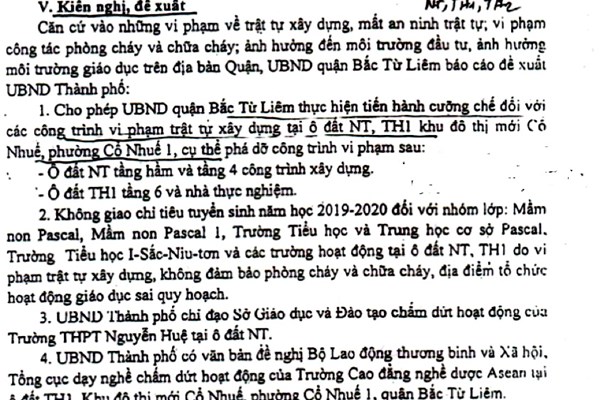 Trường phổ thông quốc tế Newton- Cổ Nhuế, Bắc Từ Liêm, Hà Nội: Không được phép vẫn tuyển sinh - Anh 1