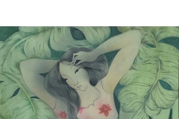 Triển lãm tranh của họa sĩ- nhạc sĩ Nguyễn Đức Toàn: Những giai điệu vẽ bằng màu sắc - Anh 5