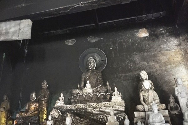 Xảy ra cháy ở chùa Tà Bết, 150 tượng Phật bị hư hỏng - Anh 1