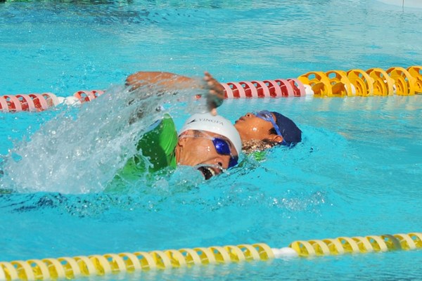 Hơn 600 vận động viên tranh tài giải bơi “Đường đua xanh” - Anh 2