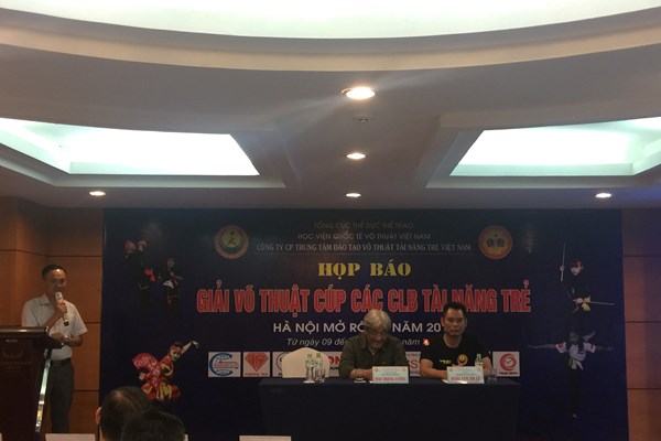 Giải võ thuật các CLB Tài năng trẻ Việt Nam – Hà Nội mở rộng năm 2019 - Anh 1