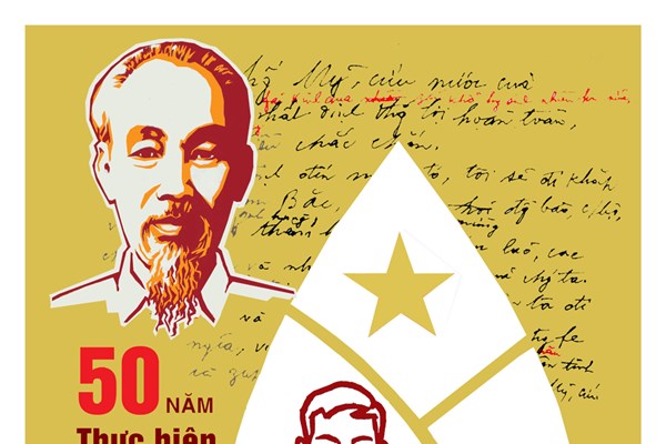 Bộ VHTTDL: Trao giải tranh cổ động tuyên truyền  50 năm thực hiện Di chúc của Chủ tịch Hồ Chí Minh - Anh 4