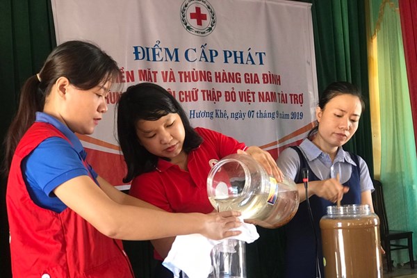 Hội Chữ thập đỏ Việt Nam hỗ trợ người dân miền Trung bị thiệt hại bởi mưa lũ - Anh 4